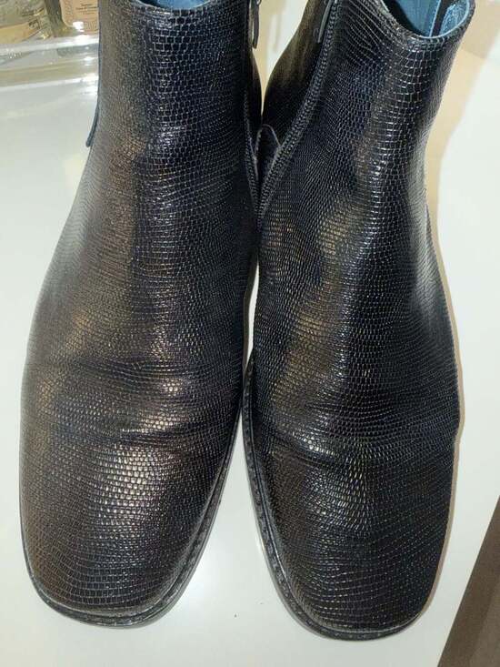 Handmade Luxury Turkish Chelsea Boots – Genuine Cow Leather – US Size 11 main image 13